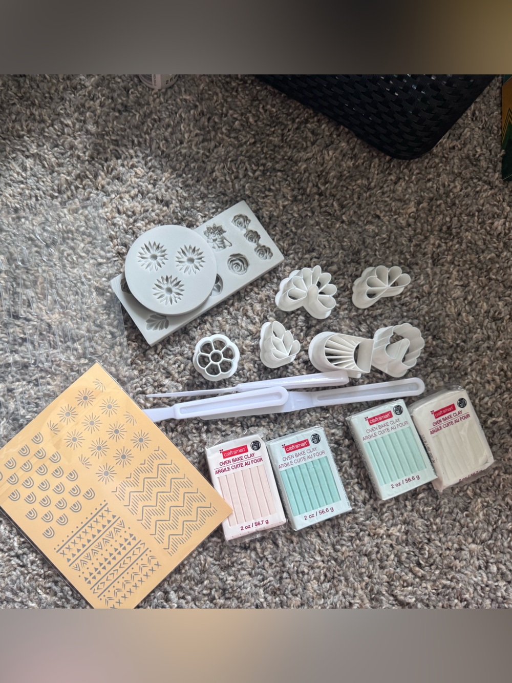 Oven bake clay starter kit